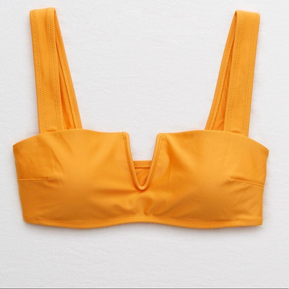 EUC padded v bandeau bikini top Sz XS - Picture 5 of 8